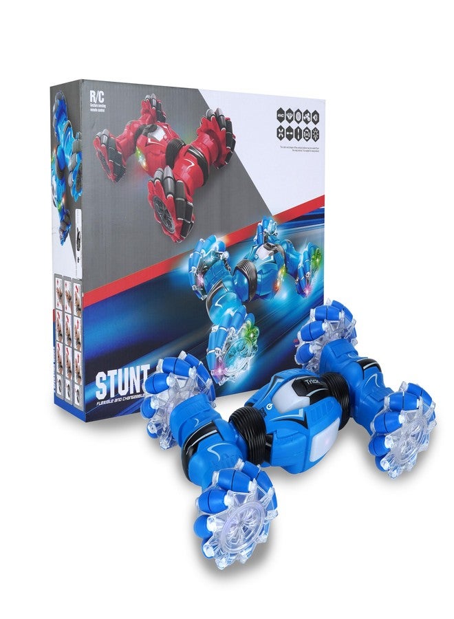 Heattack Stunt Gesture Induction Twisting Off-Road Vehicle Light Music Drift Driving Remote Control Hand Senor Stunt Car, 2.4G 4WD Toy Gift for Kids Toys (Multi Color) - Image 2